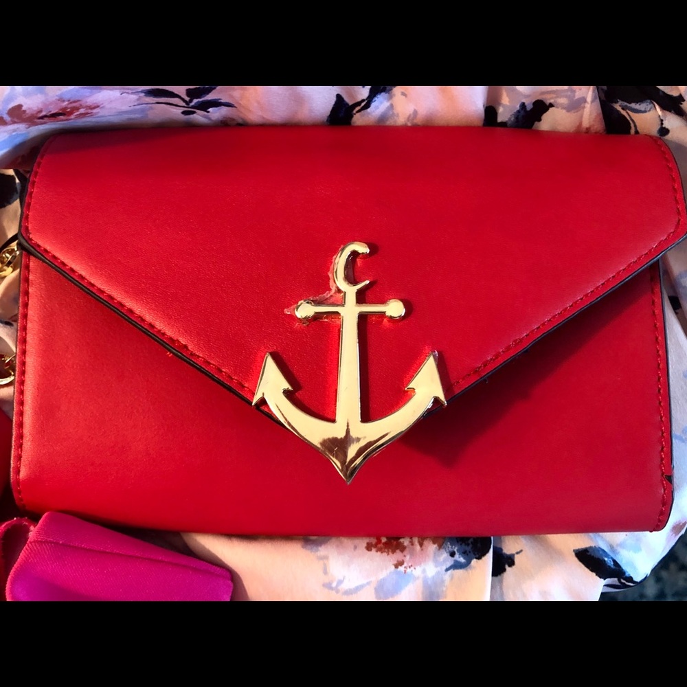 Crossbody Red-Sailor Handbag